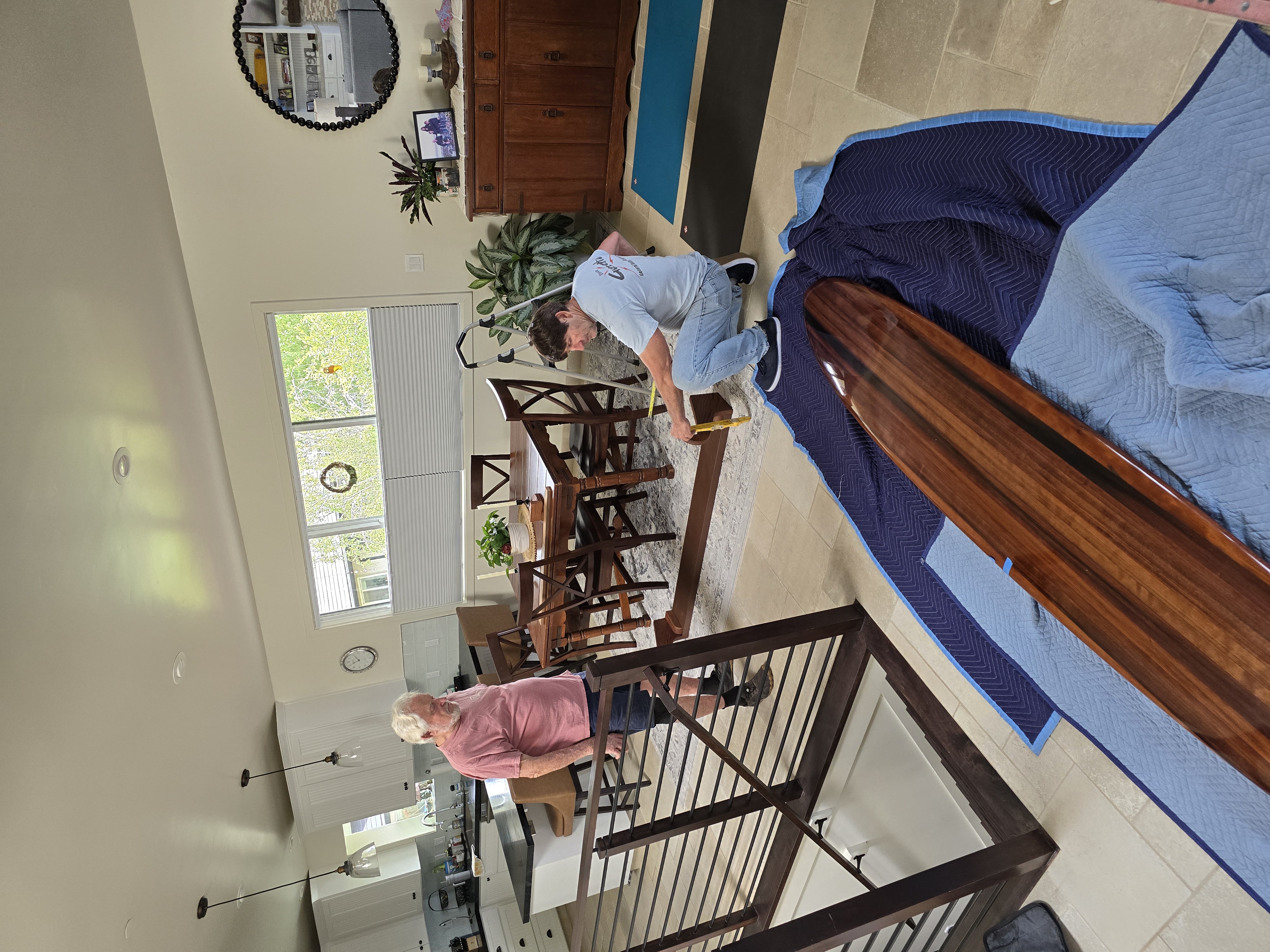 Steve Guzzetta with his mentor Dave Sweet